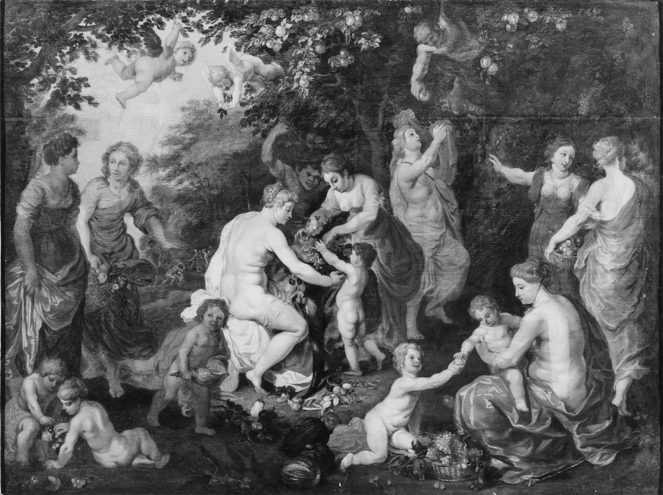 Nymphs, Satyrs and Cupids - Nationalmuseum - 22287