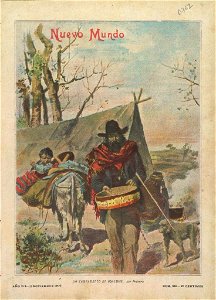 Nuevo Mundo, un campamento bohemio, Nov 21th 1900, cover by Mariano Pedrero