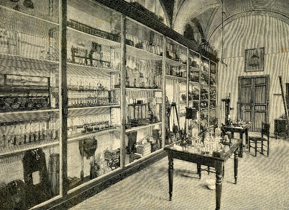 Nuovo laboratorio micrografico annesso all’ospedale di “San Giovanni di Dio” a Madrid