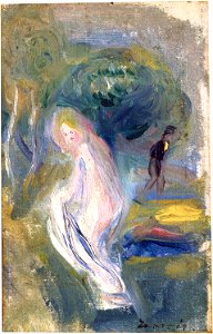Nude with Figure in Background G-001659-20120817