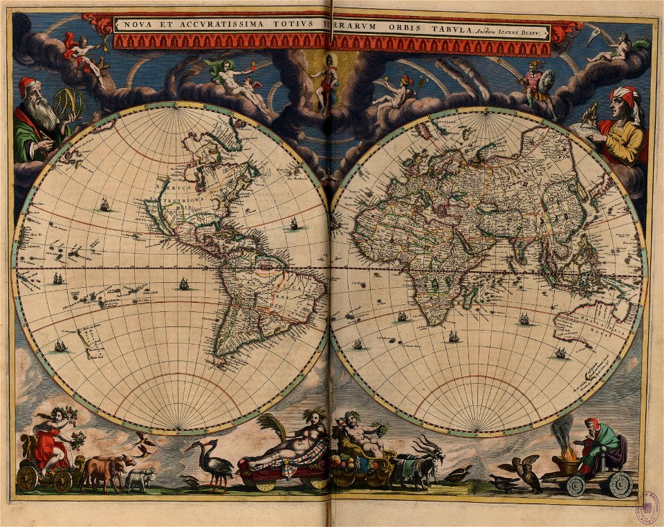 Nuevo Atlas o Teatro Mundo - Nova et Accuratissima Totius