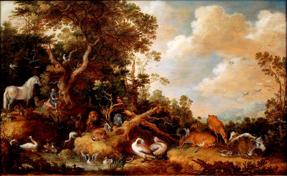 Orpheus and the Animals by Gillis Claesz. de Hondecoeter Centraal Museum 5347