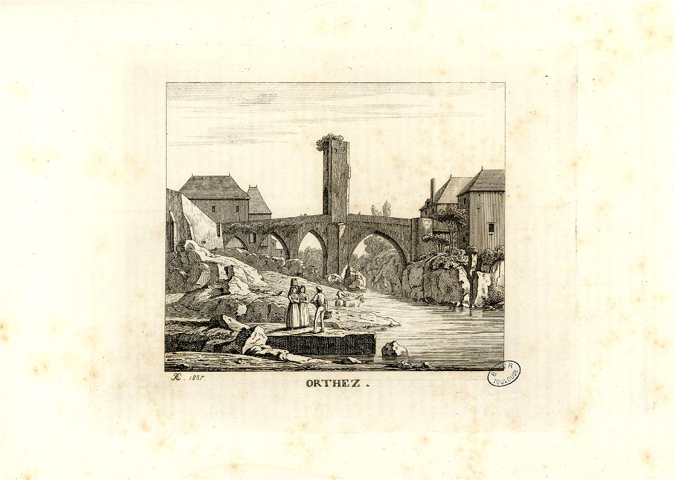 Orthez - Fonds Ancely - B315556101 A PELERIN 128