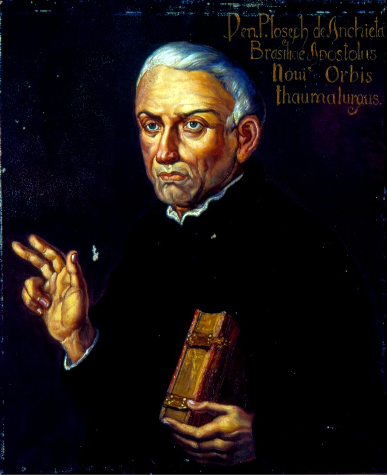 Oscar Pereira da Silva - Retrato de Anchieta, Acervo do Museu Paulista da USP