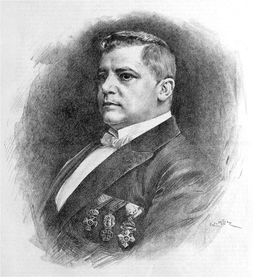Oskar Fronz, Direktor des Bürgertheaters 1913 J. Vilímek