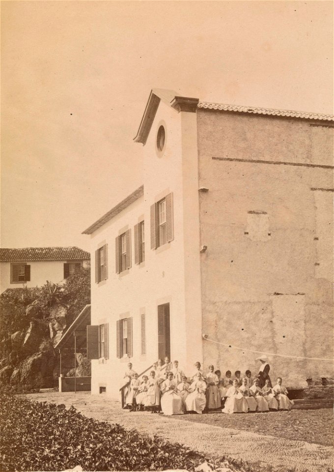 Orphanage, Funchal, part finished in 1880