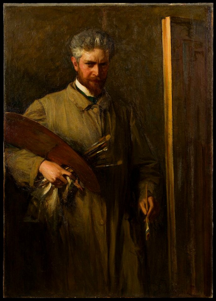 Oscar Björck - Self-portrait - NMGrh 2081 - Nationalmuseum - Free Stock ...