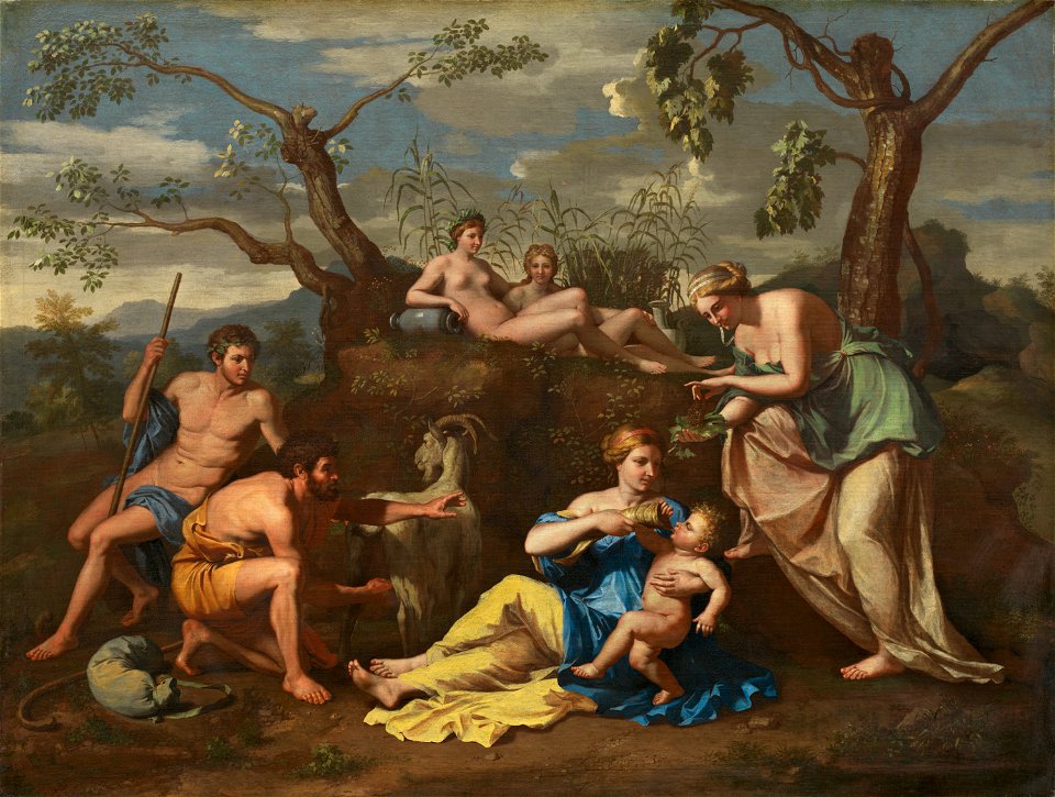 Nymphs Feeding the Child Jupiter A12458