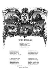 Orphéon de Poussan 1860