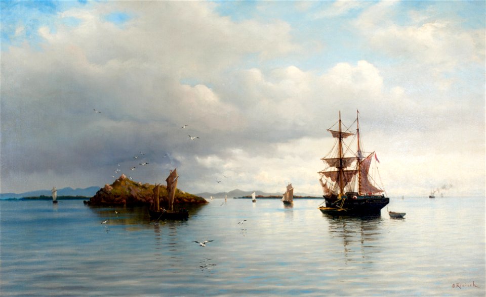 Oscar Kleineh - At Anchor (Calm Sea)