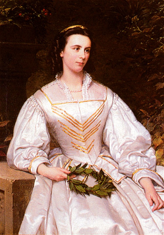 Oskar Begas Ellen Franz als Leonore d'Este 1866