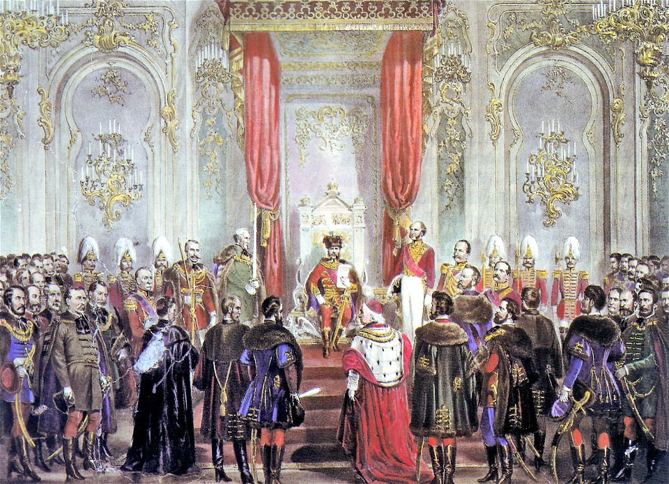 Országgyűlés megnyitása 1865