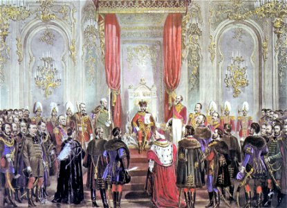Országgyűlés megnyitása 1865