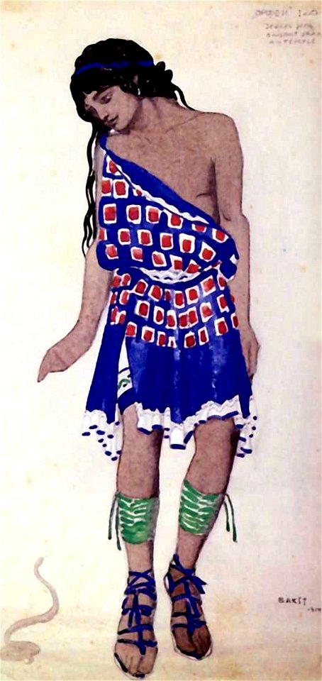 Orpheus by L. Bakst 01