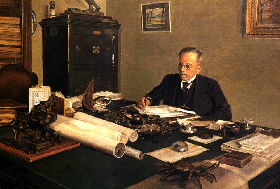 Oscar Pereira da Silva - Retrato do Arquiteto Ramos de Azevedo