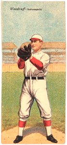Orville Woodruff-Otto G. Williams, Indianapolis Team, baseball card portrait LCCN2007683898