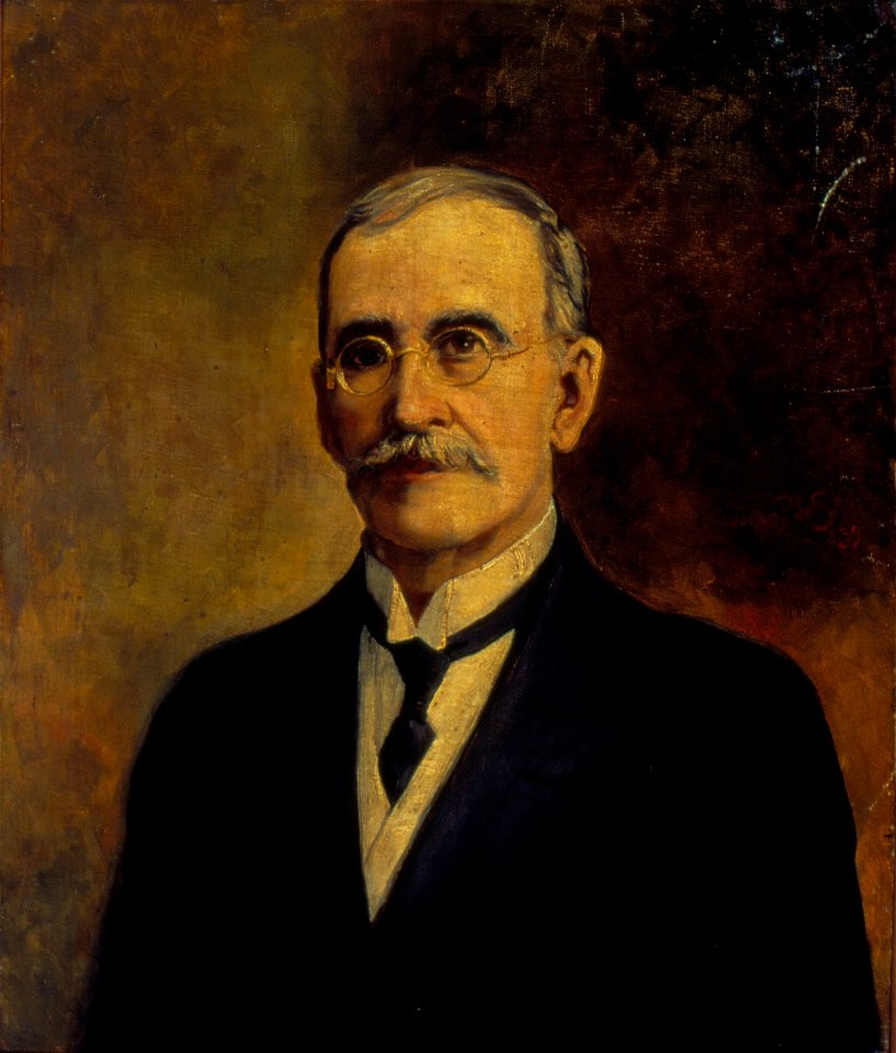 Oscar Pereira da Silva - Retrato de Antonio Luís Gonzaga da Silva Leme, Acervo do Museu Paulista da USP
