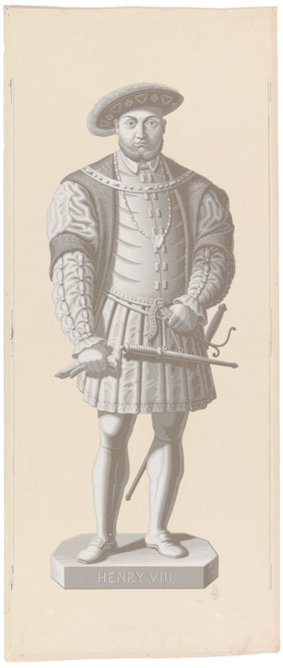 Ornament-figural, Henry VIII, 1881–82 (CH 18532851)