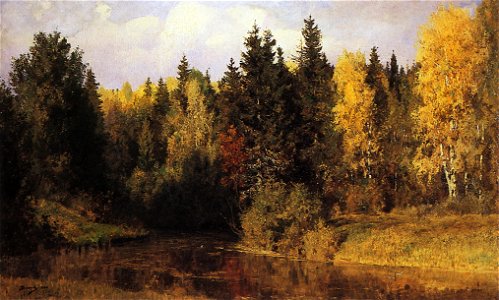 Osen v Abramcevo by Vasiliy Polenov