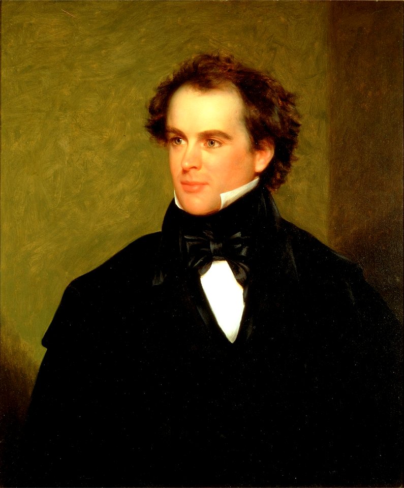 Charles Osgood - Portrait of Nathaniel Hawthorne (1840)