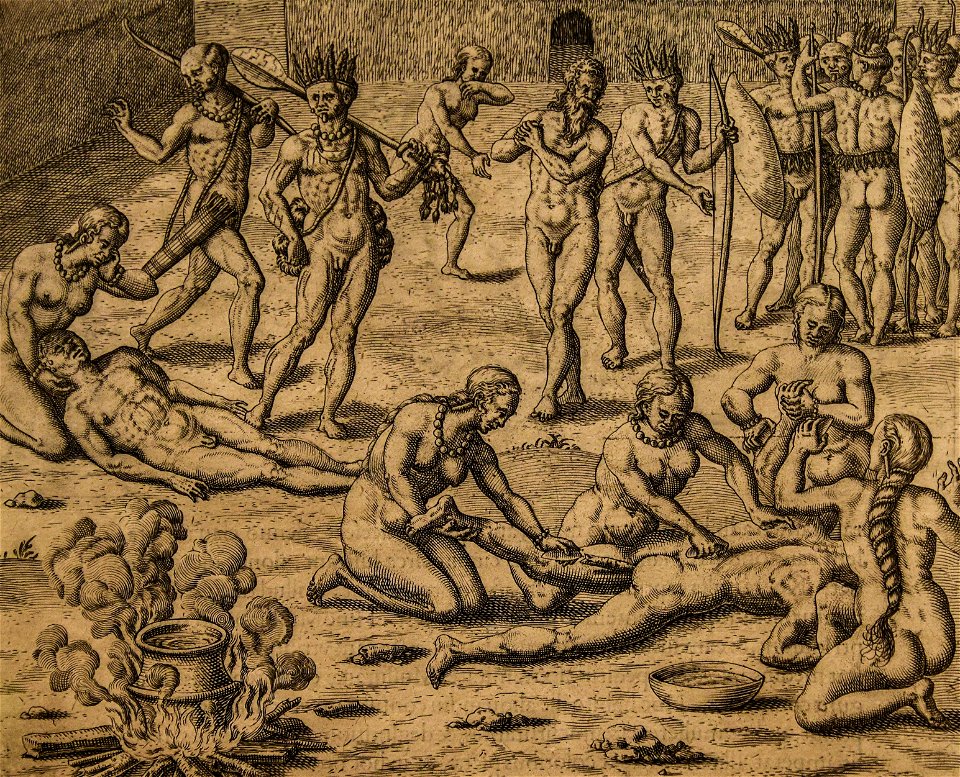 Os Filhos de Pindorama. Cannibalism in Brazil in 1557 2