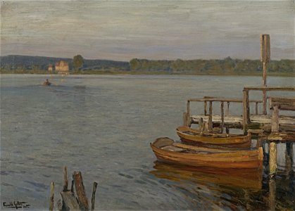 Oswald Gette - Spätsommertag an der Havel - BG-M 3851-87 - Berlinische Galerie