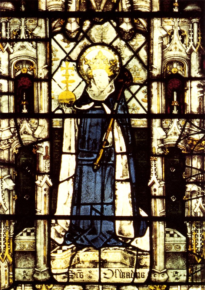 Oswald, King of Northumbria from All Souls College Chapel