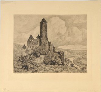 Oskar von Kukiel Burg Hornberg