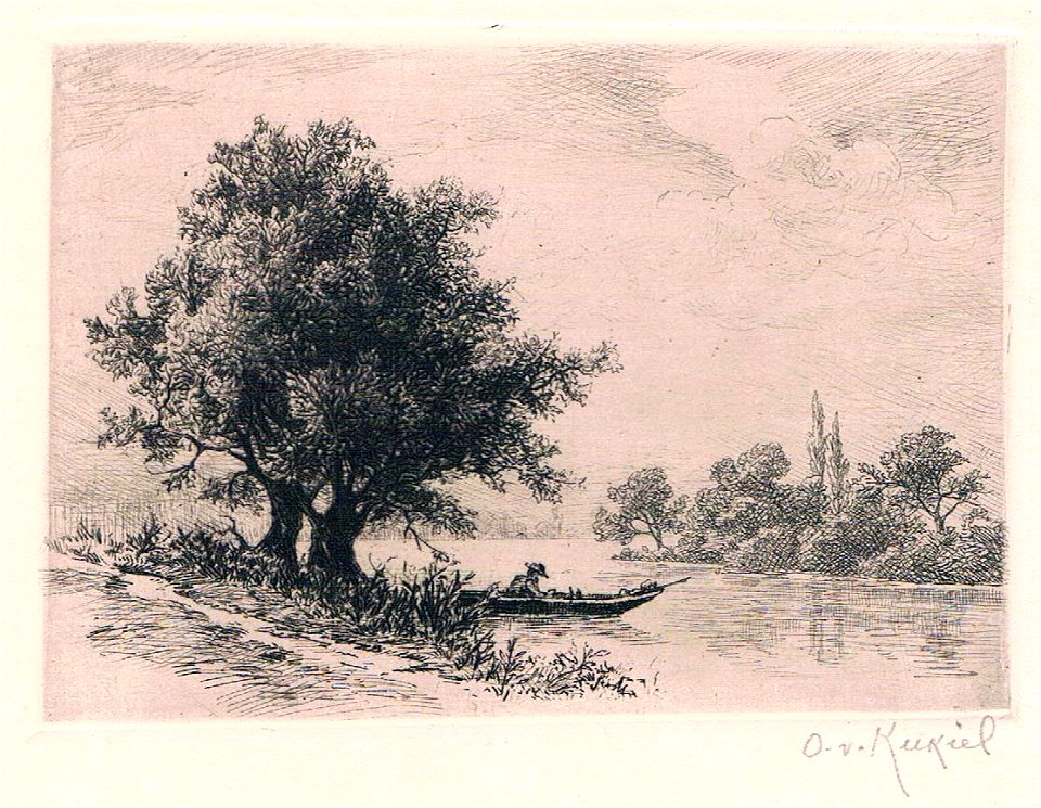 Oskar von Kukiel Landschaft
