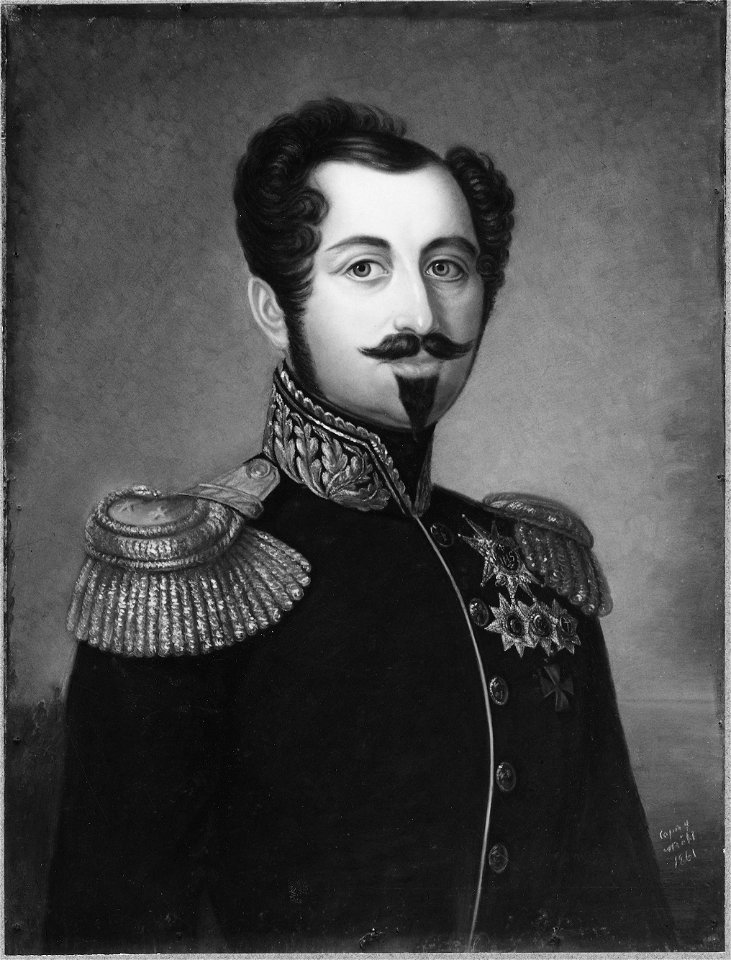 Oskar I, 1799-1859, kung (Maria Röhl) - Nationalmuseum - 39297