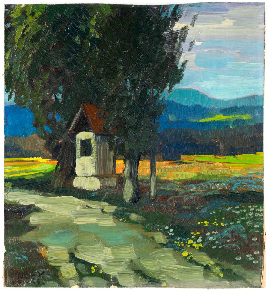 Oskar Mulley Marterl am Wegesrand