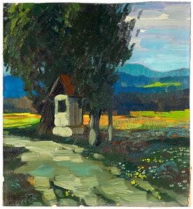Oskar Mulley Marterl am Wegesrand