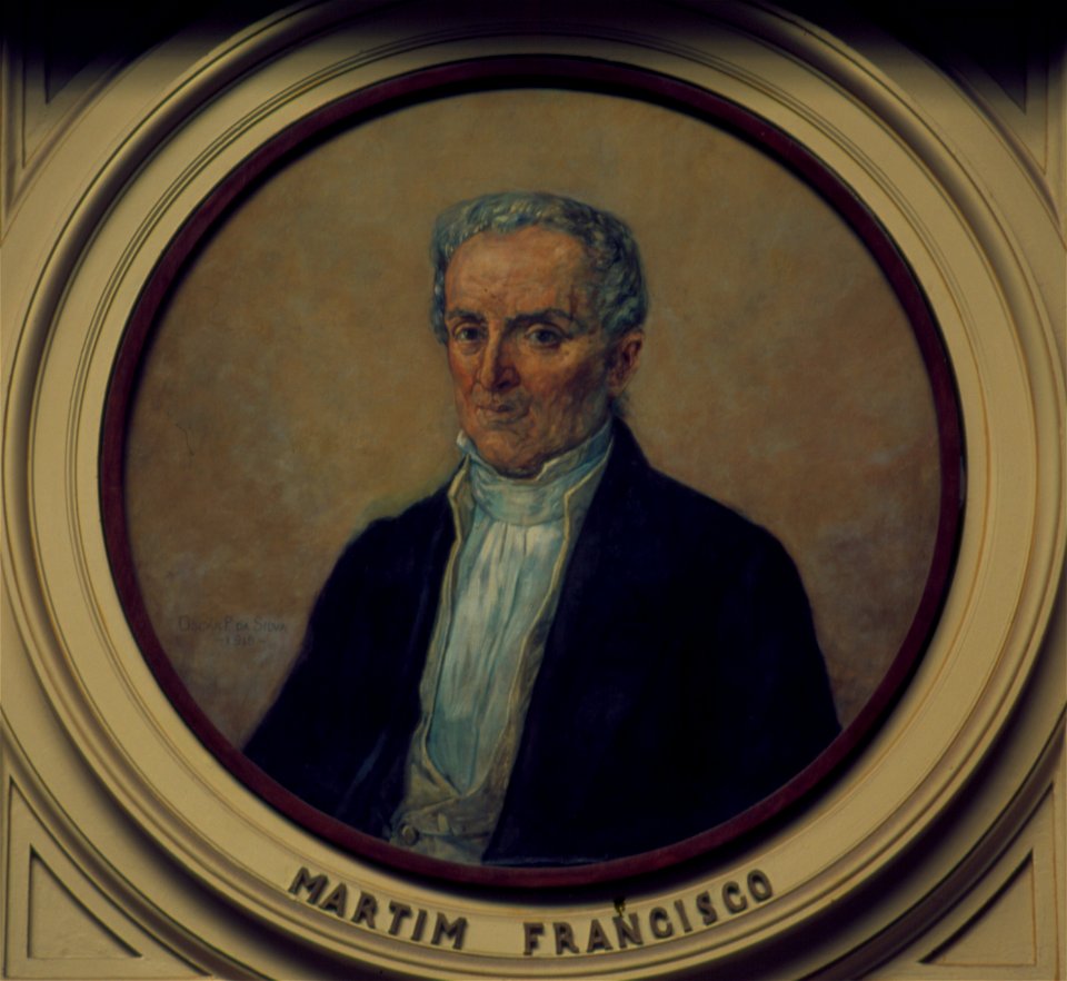 Oscar Pereira da Silva - Retrato de Martim Francisco Ribeiro de Andrada, Acervo do Museu Paulista da USP