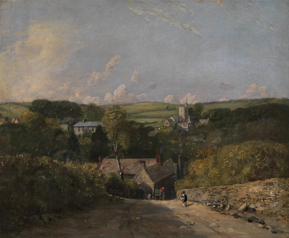 John Constable - Osmington Village - Google Art Project