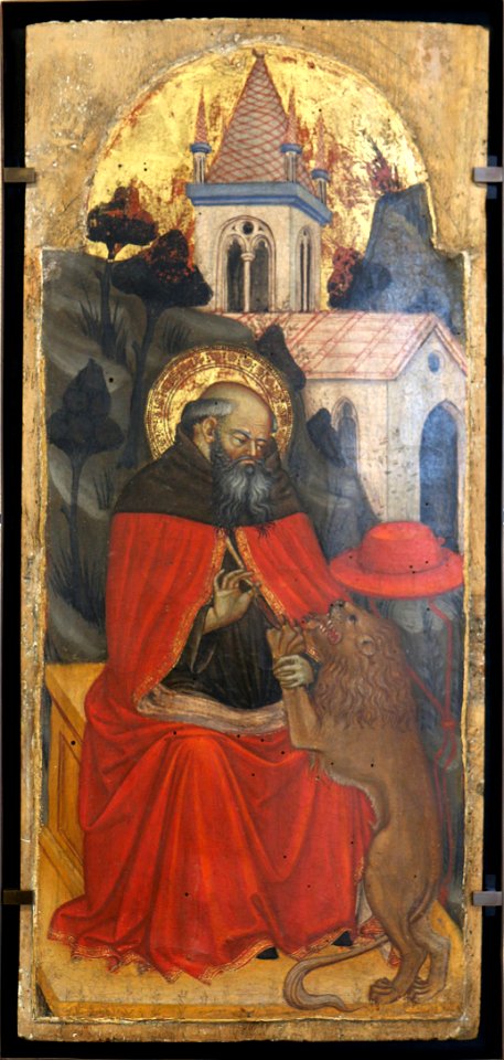 Ottaviano Nelli-Saint Jérôme et le lion