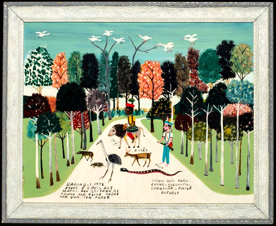 Ossãe e Ogun na Floresta (MUSEU DO INGA)