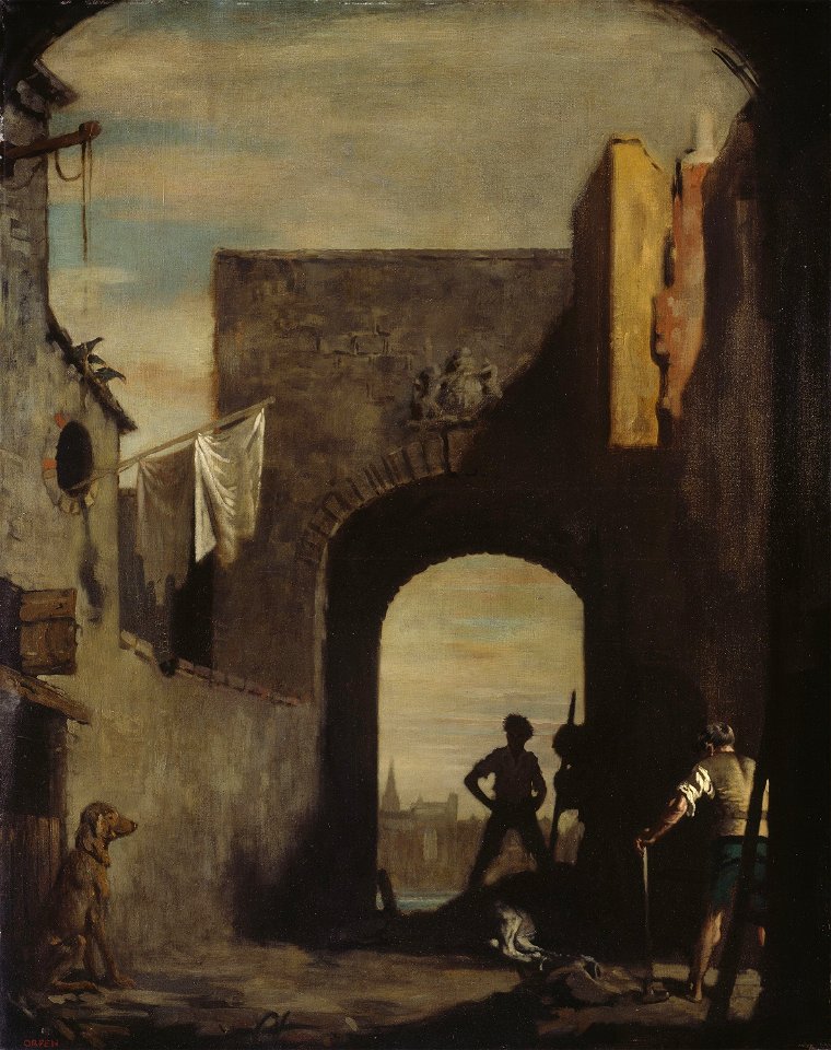 William Orpen - The Knacker's Yard (1909)