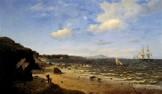 Oscar Kleineh - The Port of Douarnenez - A I 210 - Finnish National Gallery