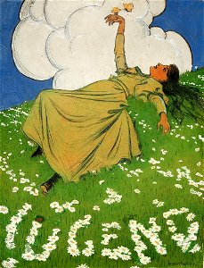 Oskar Zwintscher Jugend c1910