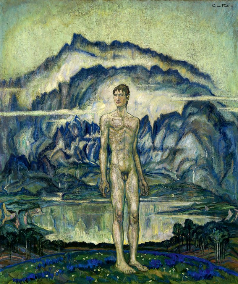 Oskar van Hohut Jüngling 1918