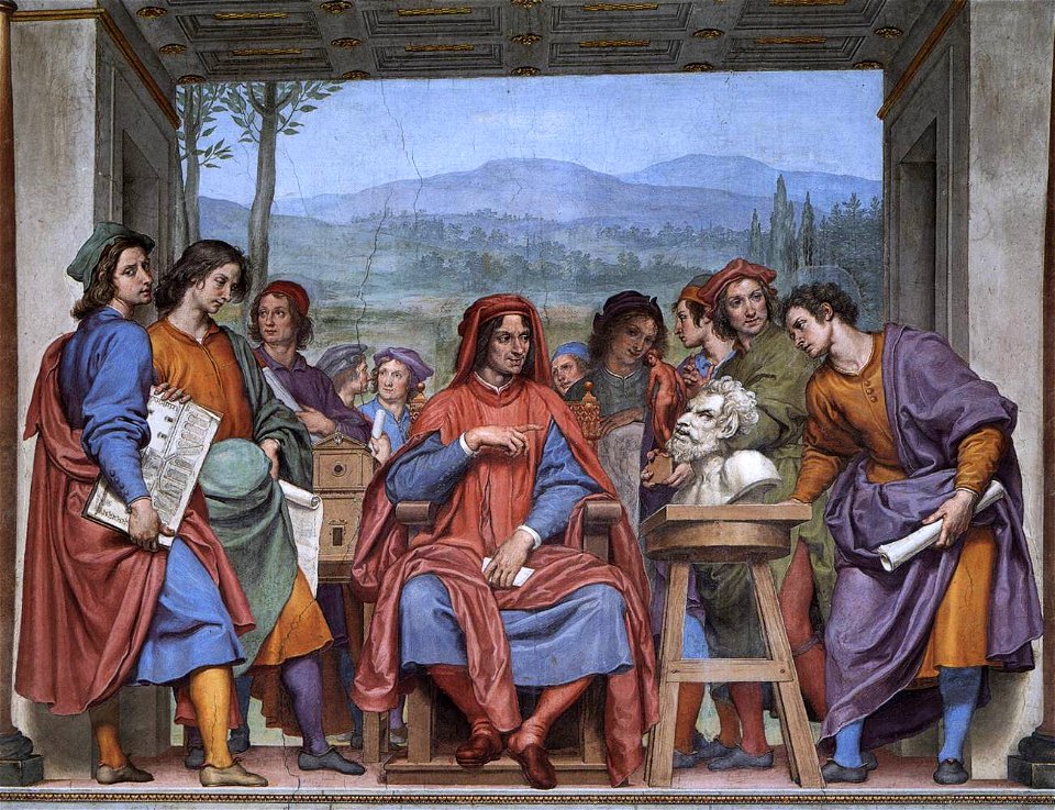 Ottavio Vannini - Michelangelo Showing Lorenzo il Magnifico the Head of a Faun - Palazzo Pitti - Firenze
