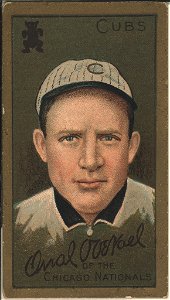 Orval Overall, Chicago Cubs, baseball card portrait LCCN2008677465