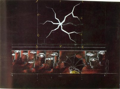 Oskar Schlemmer Die glückliche Hand 1. Bild 1930