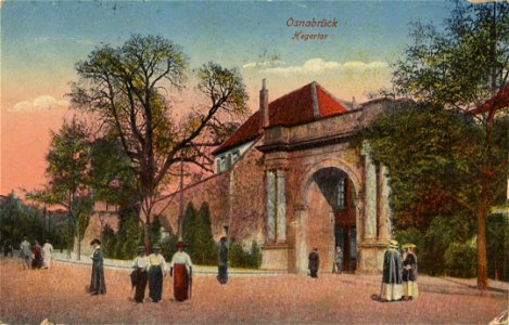 Osnabrück, Niedersachsen - Hegertor (Zeno Ansichtskarten)