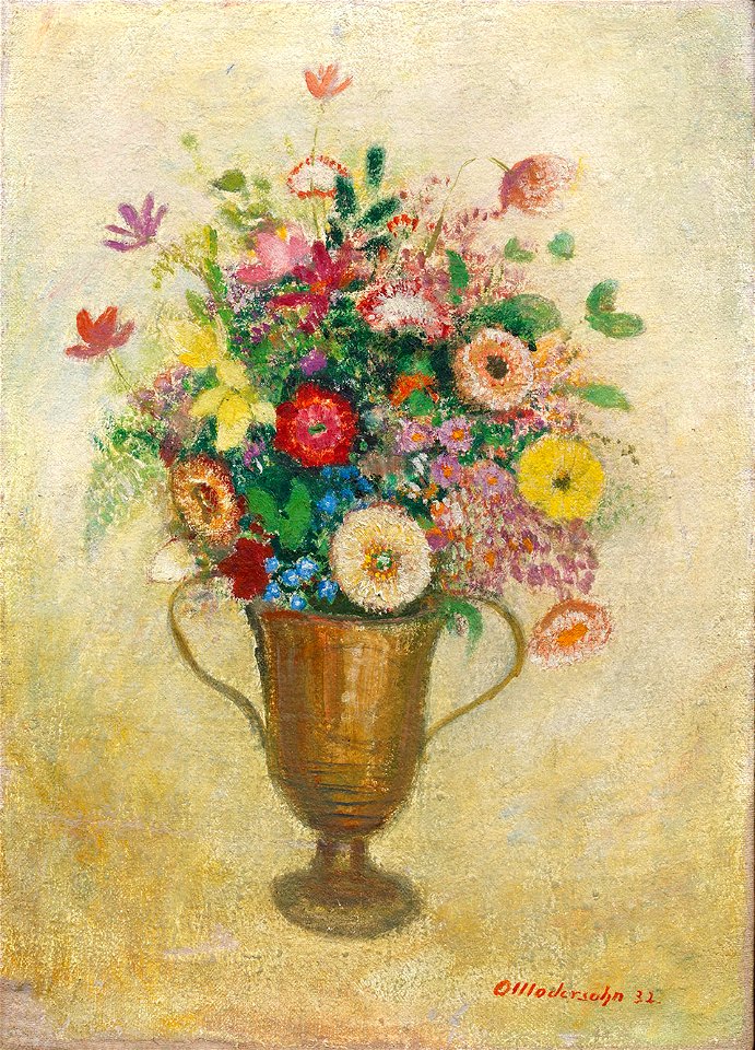 Otto Modersohn Blumenstrauß 1932