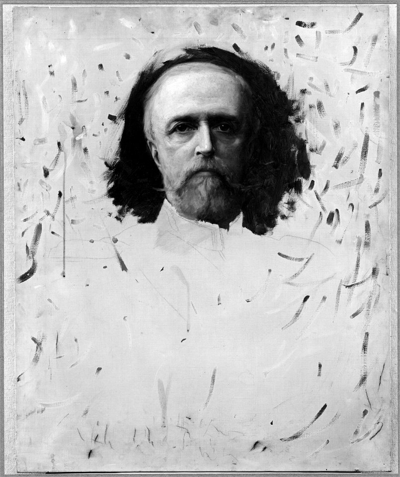 Oskar II, 1829-1907, kung (Emil Österman) - Nationalmuseum - 39299