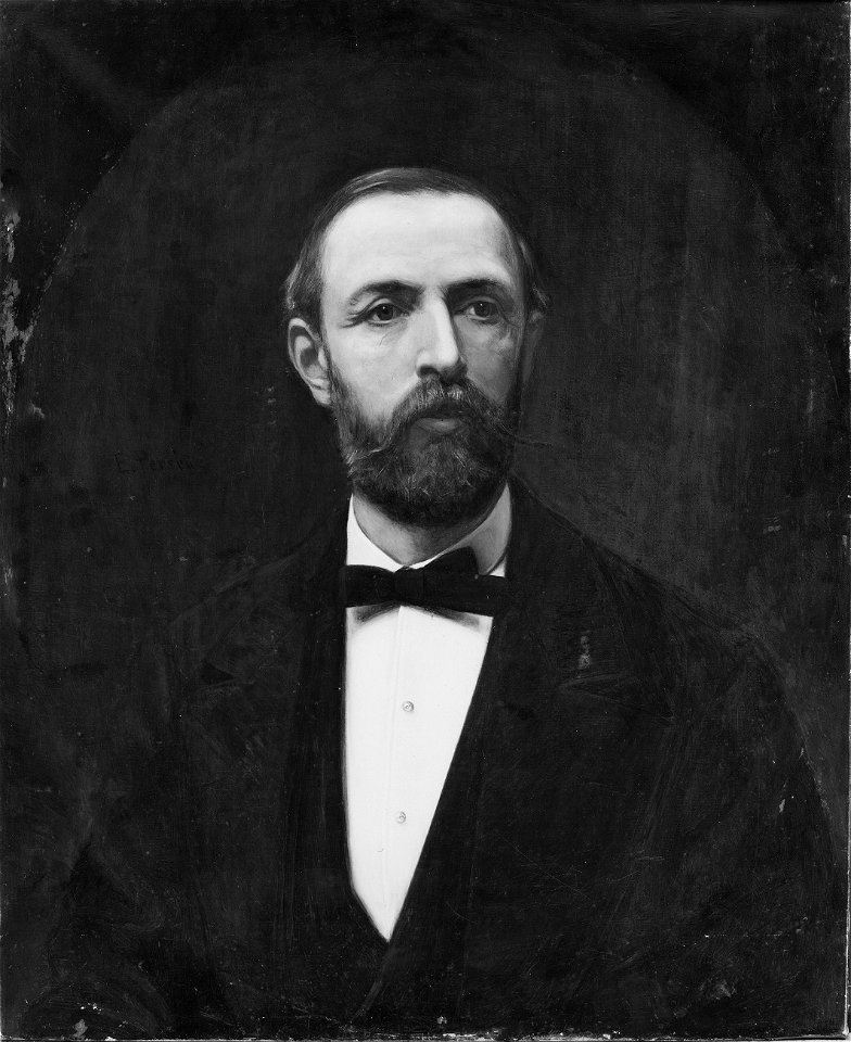 Oskar II av Sverige och Norge (Edvard Perséus) - Nationalmuseum - 39421