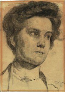 Otto Greiner Bildnis der Nannina Greiner