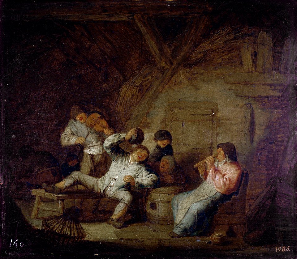 Concierto rústico con flauta y violín (Adriaen van Ostade)FXD