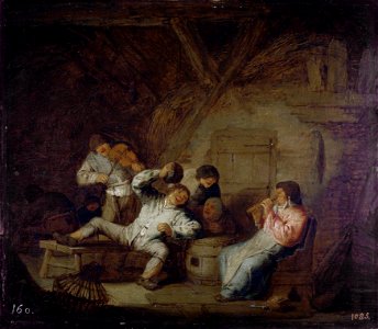 Concierto rústico con flauta y violín (Adriaen van Ostade)FXD